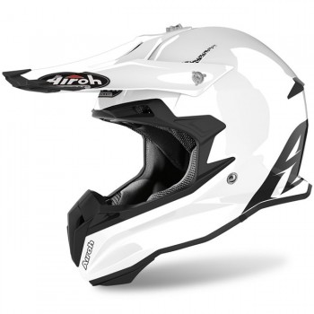 Мотошлем Airoh TERMINATOR Open Vision white gloss